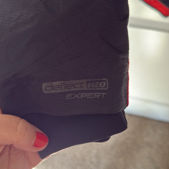 Black reflective cycling coat - Picture 5 of 5